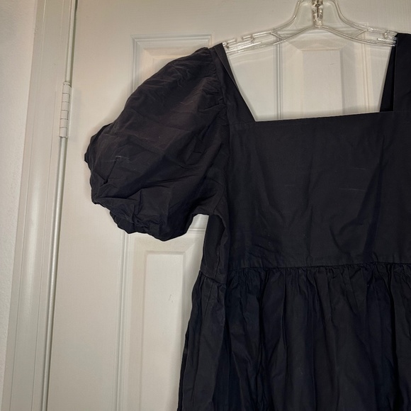 Oak and fort cute mini black dress size medium - Picture 3 of 6